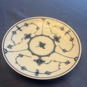 Royal Copenhagen Blue Fluted Plain Saucer Plate